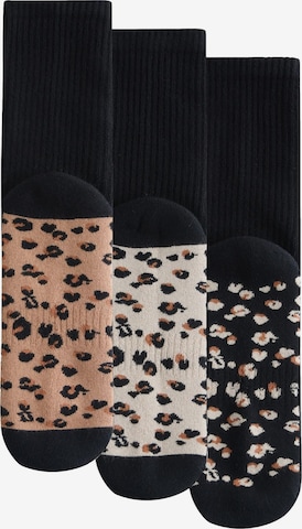 Chaussettes Next en noir : devant