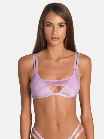 Soutien-gorge 'LAYLA' OW Collection en violet : devant