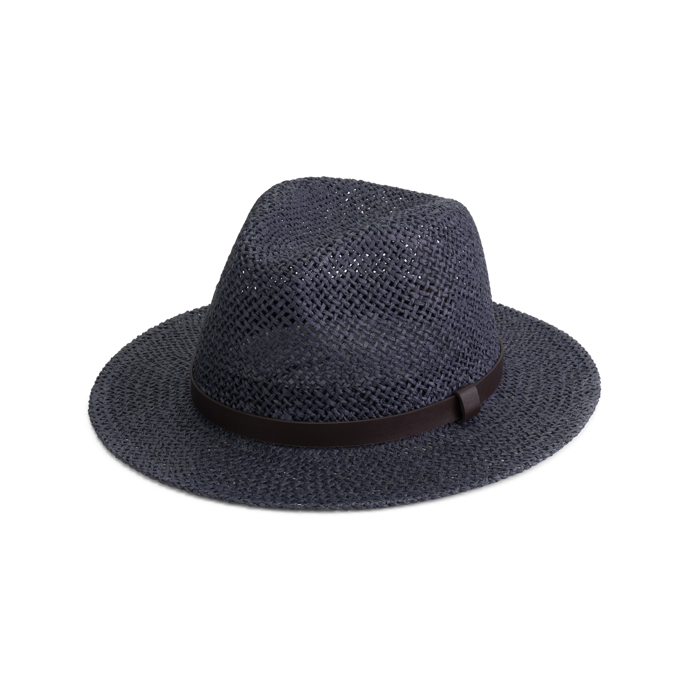 MGO Hat 'Sandown' in marine blue / Dark brown, Item view