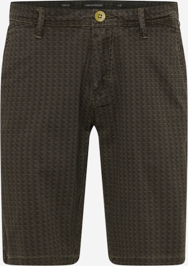Pantaloni eleganți No Excess pe oliv / verde pin, Vizualizare produs