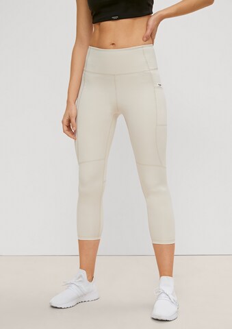 COMMA Skinny Leggings in Beige: predná strana