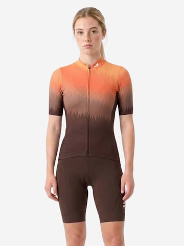 WULIBIKE Jogginganzug‌‌‌‌‌‌‌‌‌‌ in Orange: Vorderseite