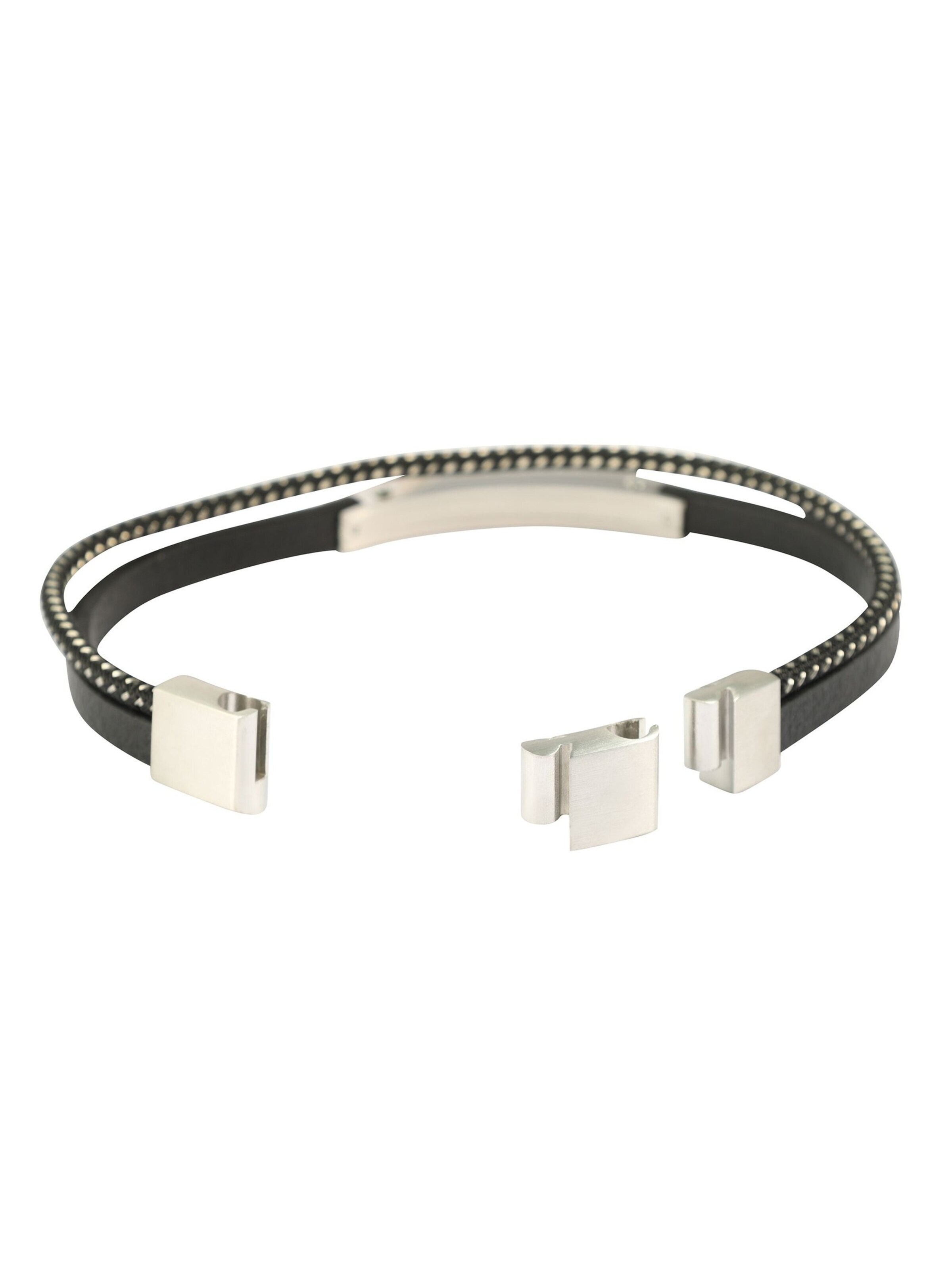 Akzent Bracelet 'Ennio, langlebig' in Black