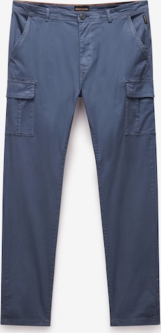 mėlyna NAPAPIJRI Standartinis Laisvo stiliaus kelnės 'M-Yasuni Sum': priekis