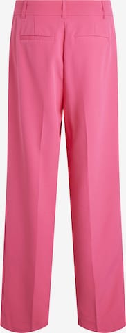 VILA Regular Pleated Pants 'Mya' in Pink
