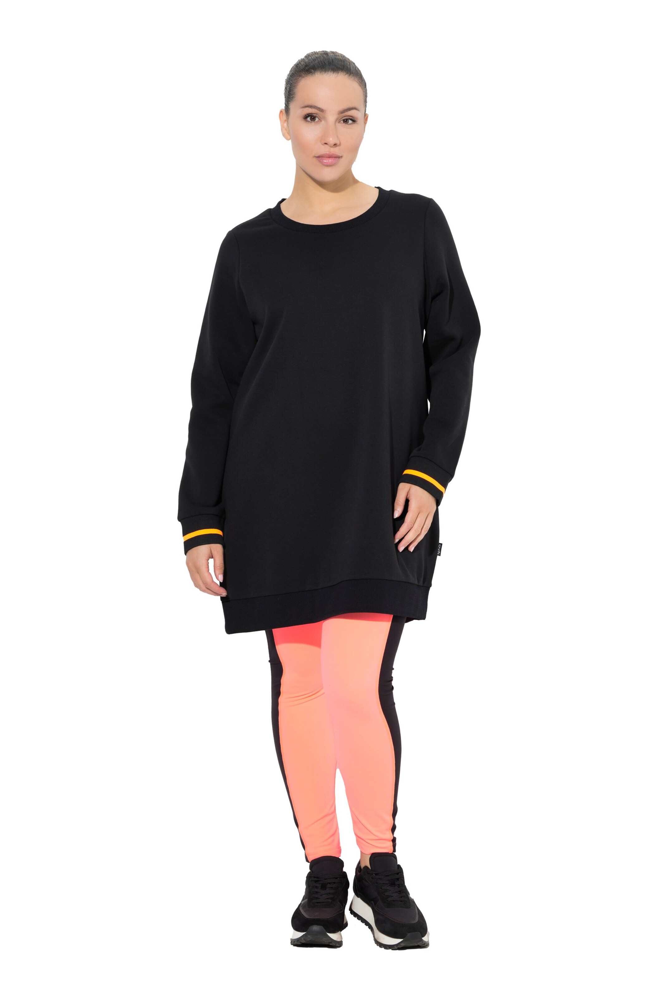 Sweat-shirt Ulla Popken en noir