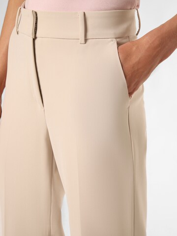 Cambio Regular Bügelfaltenhose 'Amelie' in Beige