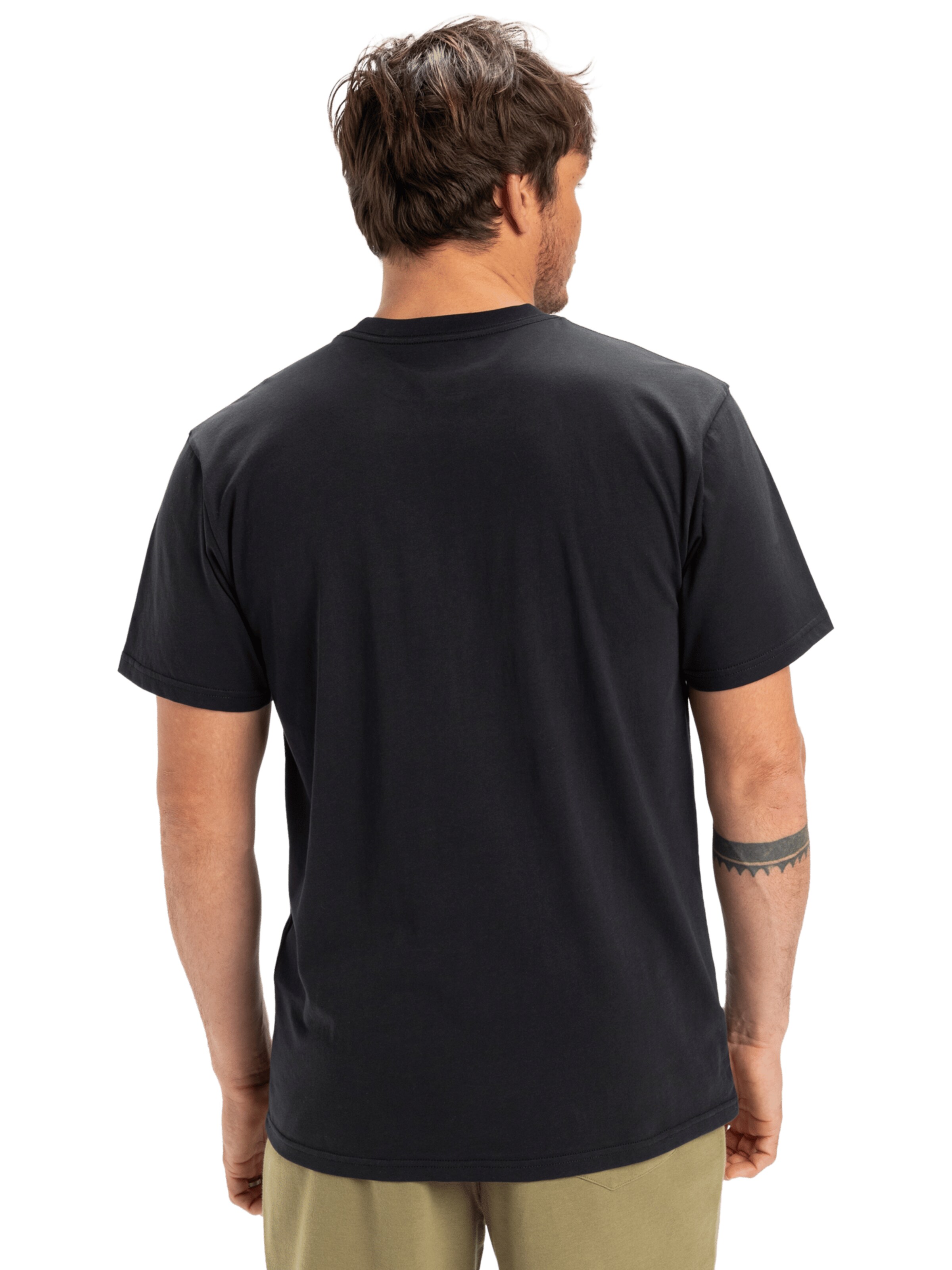 T-Shirt 'Shape All Day' QUIKSILVER en noir