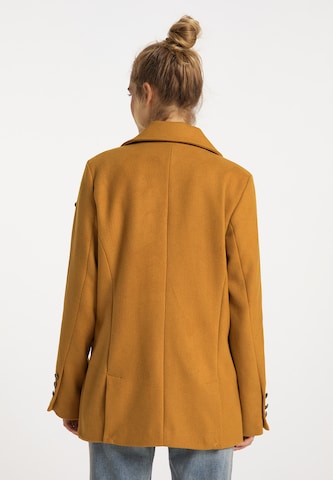 DreiMaster Vintage Демисезонное пальто в Желтый