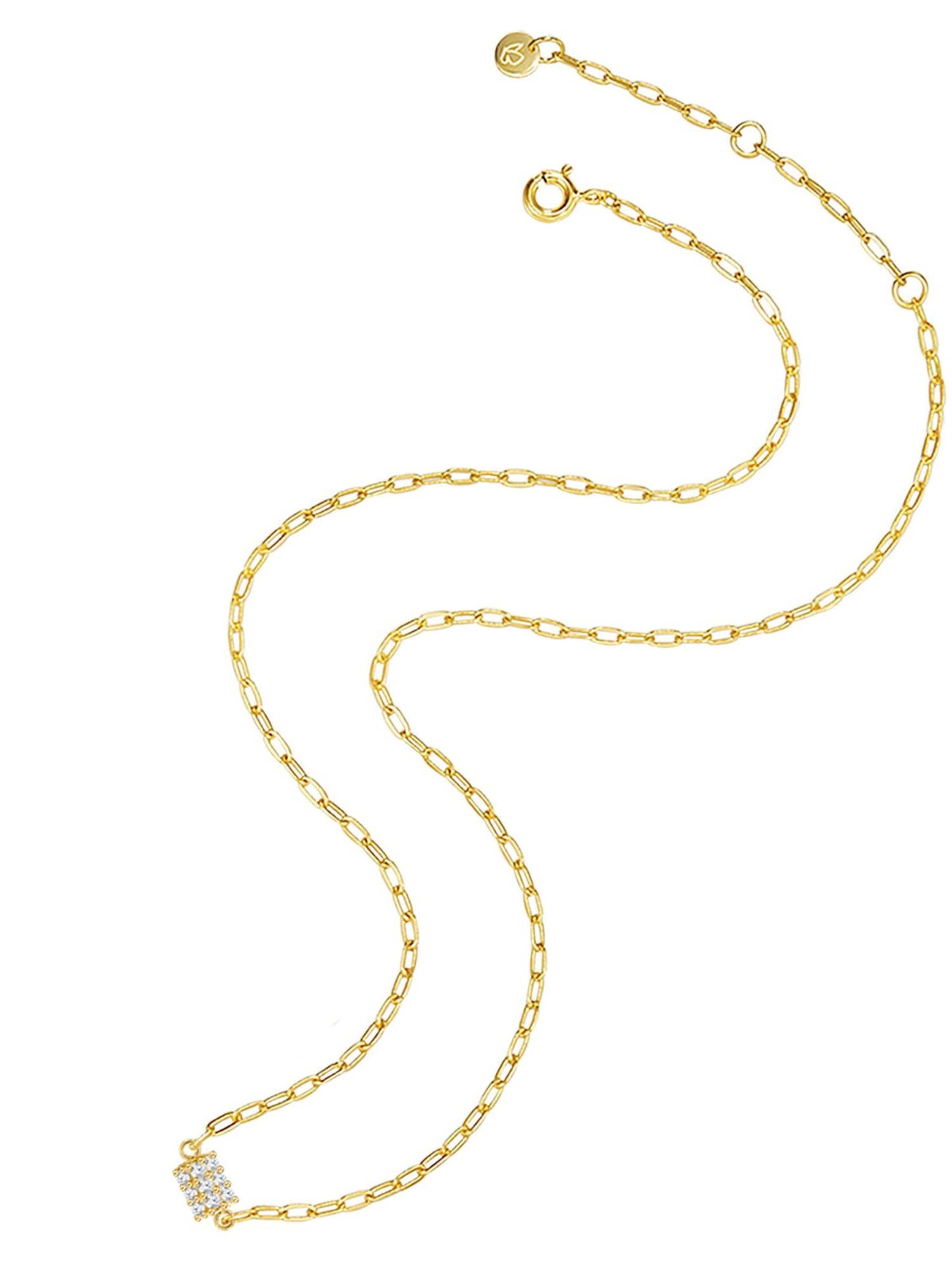 Glanzstücke München Ketting in Goud: voorkant