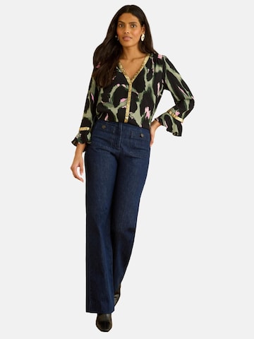 love & roses Bluse in Grün: Vorderseite