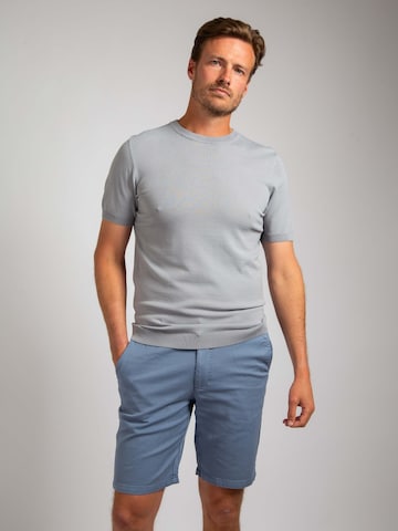 Suitable Slimfit Broek 'Ferdinand' in Blauw