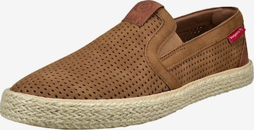 bugattiEspadrile - smeđa boja: prednji dio