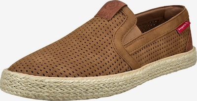 Espadrilės iš bugatti, spalva – ruda (konjako), Prekių apžvalga