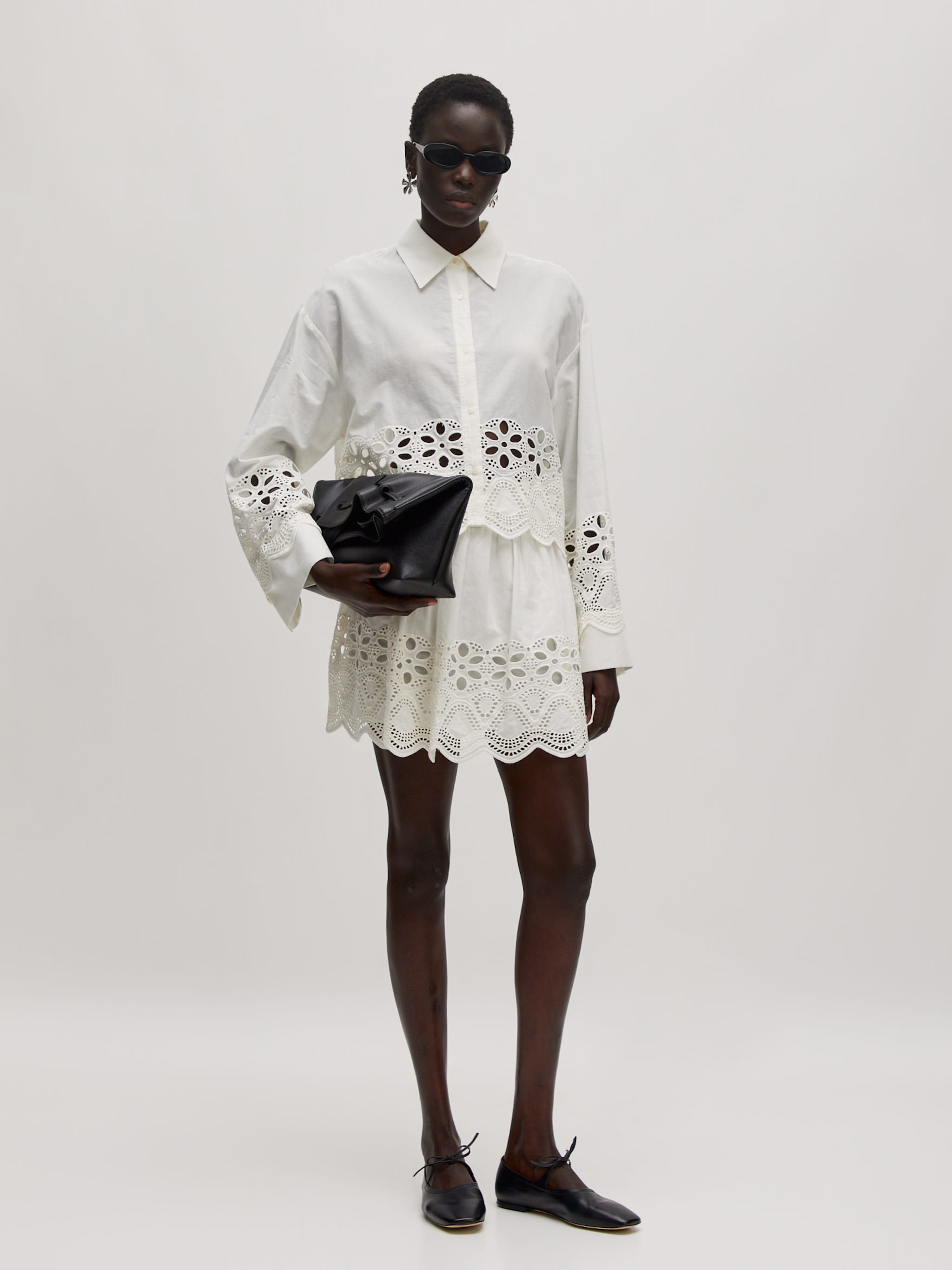 EDITED Produits Jupe 'Quella' blanc