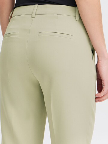 Coupe slim Pantalon chino ' IHLexi ' ICHI en vert
