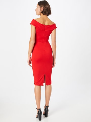 WAL G. - Vestido en rojo