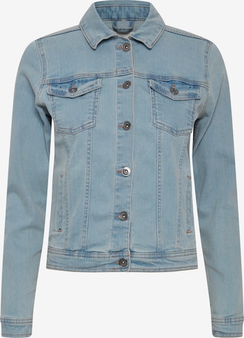 Oxmo Between-Season Jacket 'Fria' in Blue: front