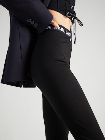 KARL LAGERFELD JEANS Skinny Leggings in Schwarz