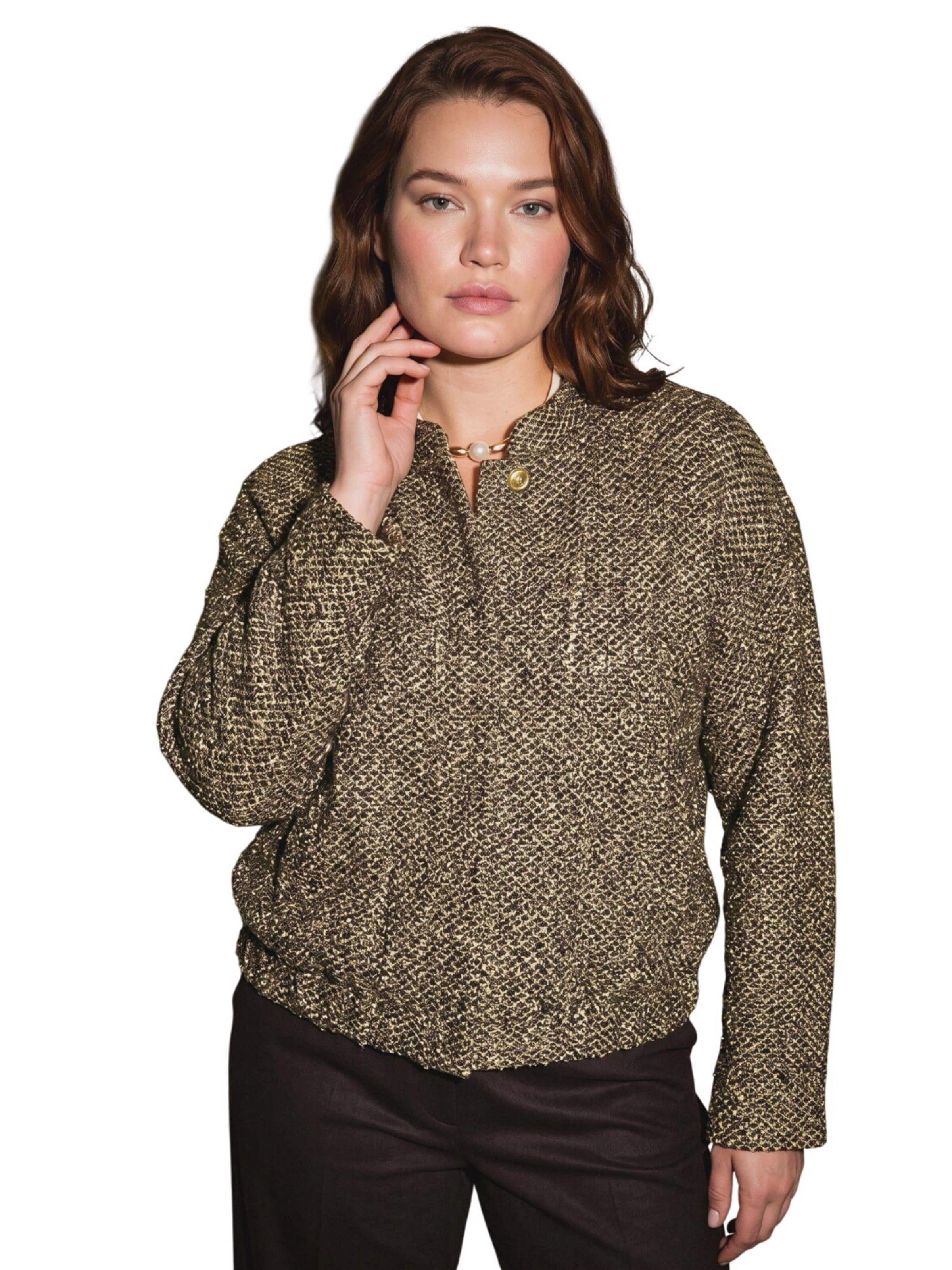 Shape Of You Between-season jacket in Black