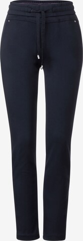 CECIL Slim fit Pants in Blue: front