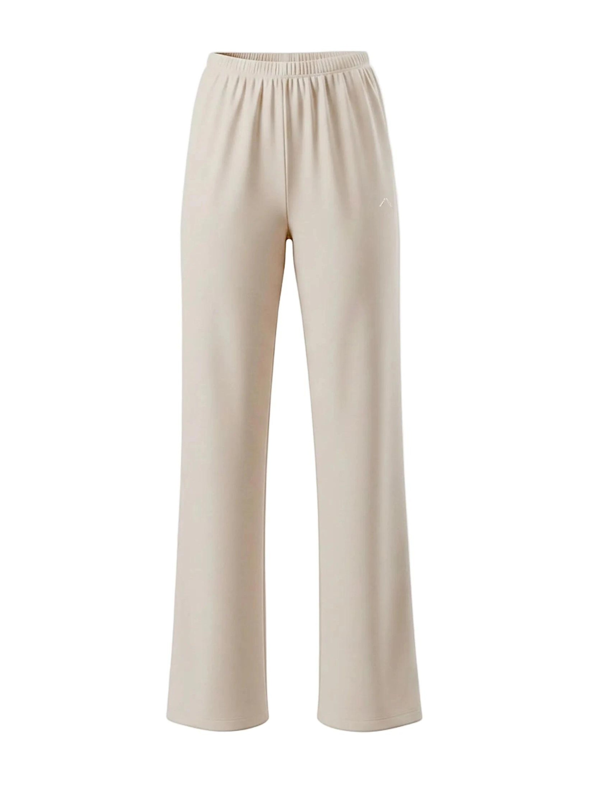 Loosefit Pantaloni 'Lounge Pants' di LÉGÈRE in beige: frontale