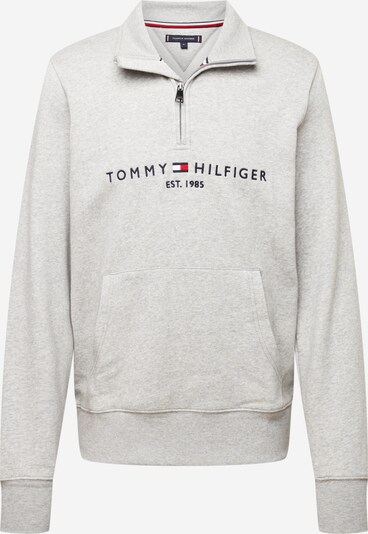 TOMMY HILFIGER Sudadera en azul noche / gris moteado / rojo / blanco, Vista del producto