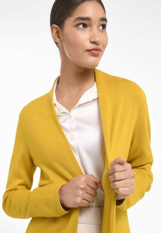 Cardigan Peter Hahn en jaune