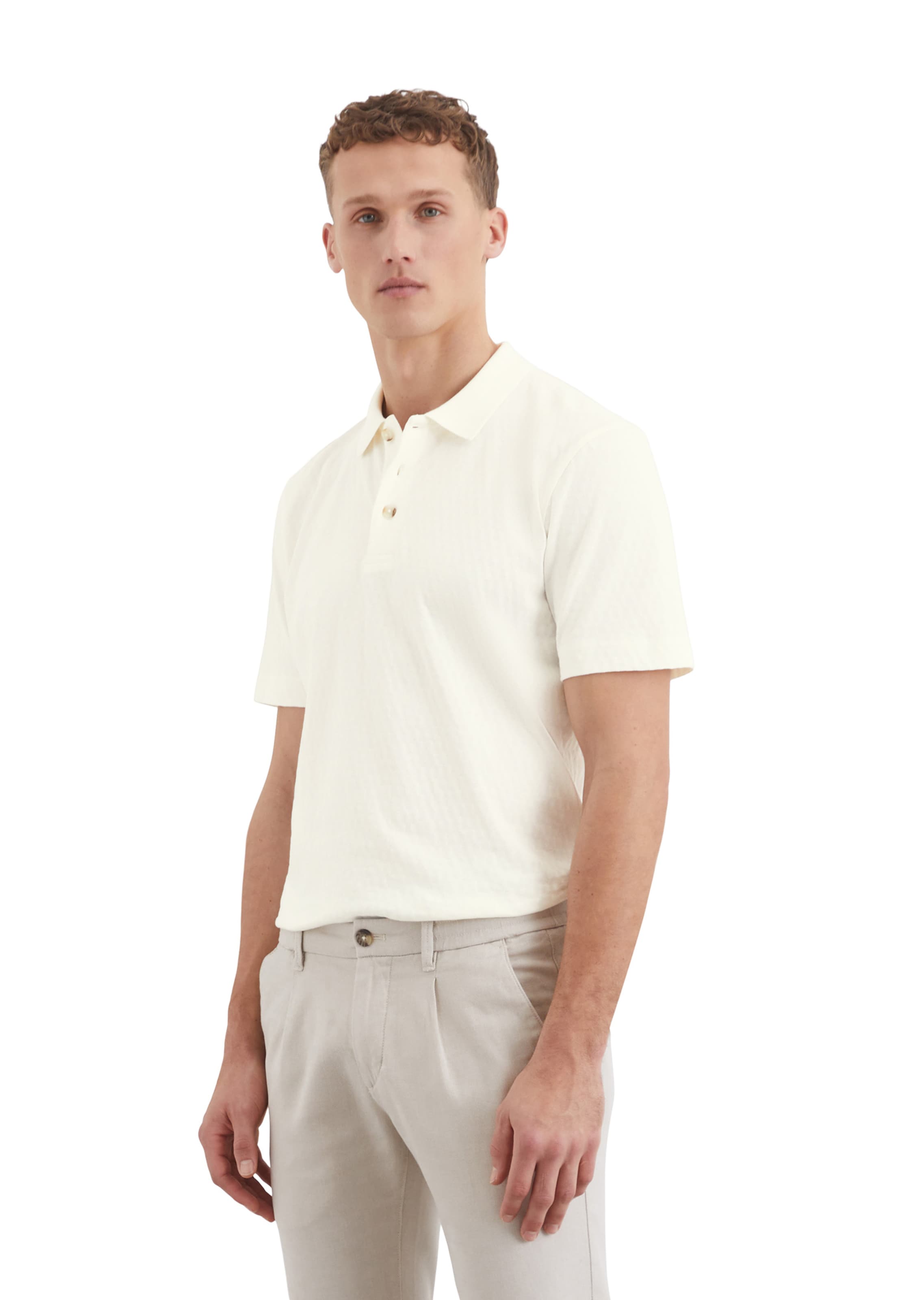 Marc O'Polo Shirt in White: front