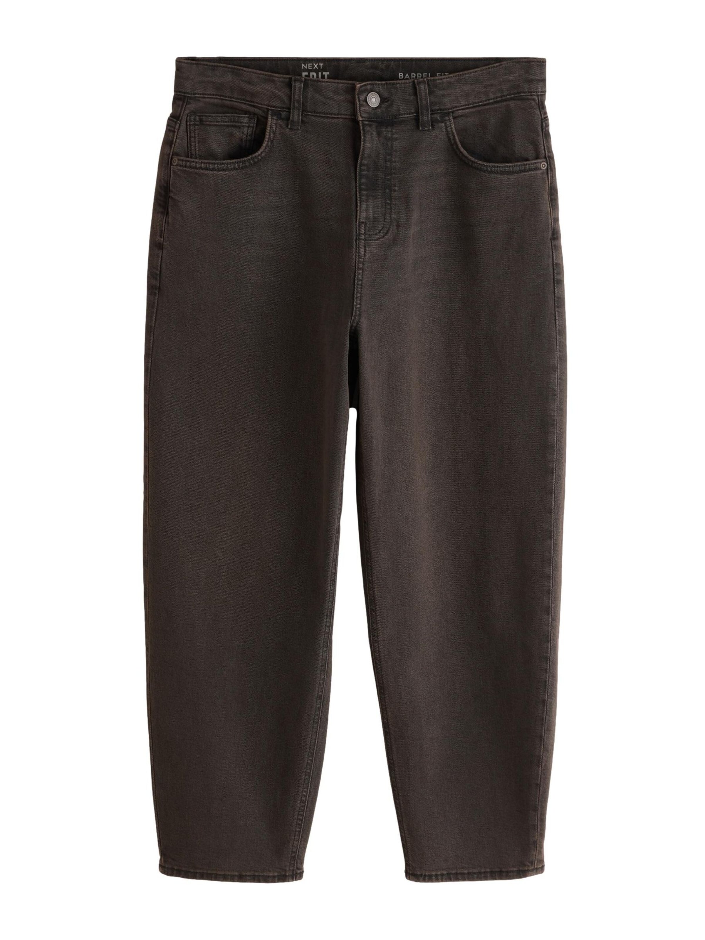 Next Barrel Jeans in Braun: Vorderseite