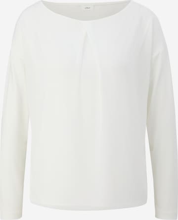 s.Oliver BLACK LABEL Blouse in Wit: voorkant