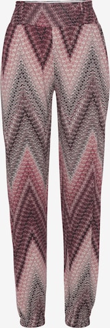 mišri LASCANA Siaurėjantis Kelnės 'Missoni': priekis