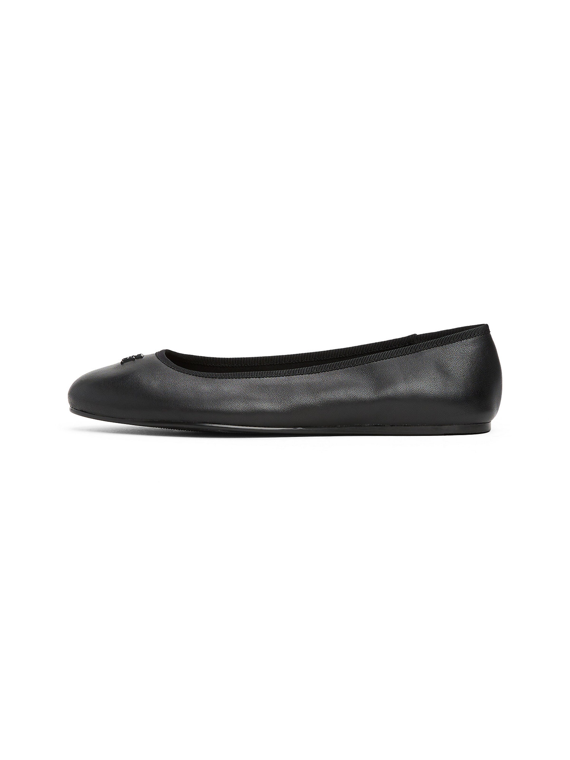 TOMMY HILFIGER Ballerina in Schwarz: Vorderseite