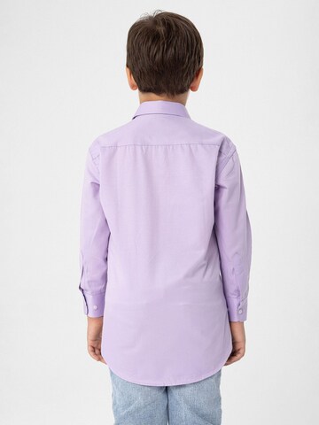 Daniel Hills Slim fit Button up shirt in Purple