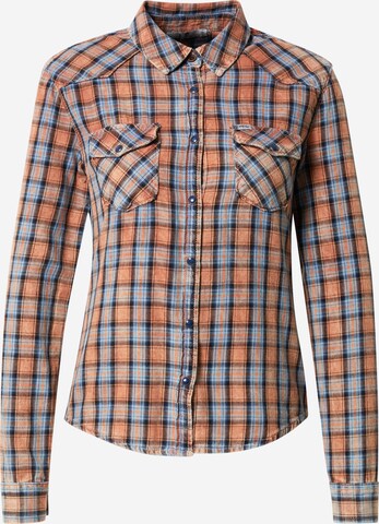 Camicia da donna 'Lucinda' di LTB in arancione: frontale