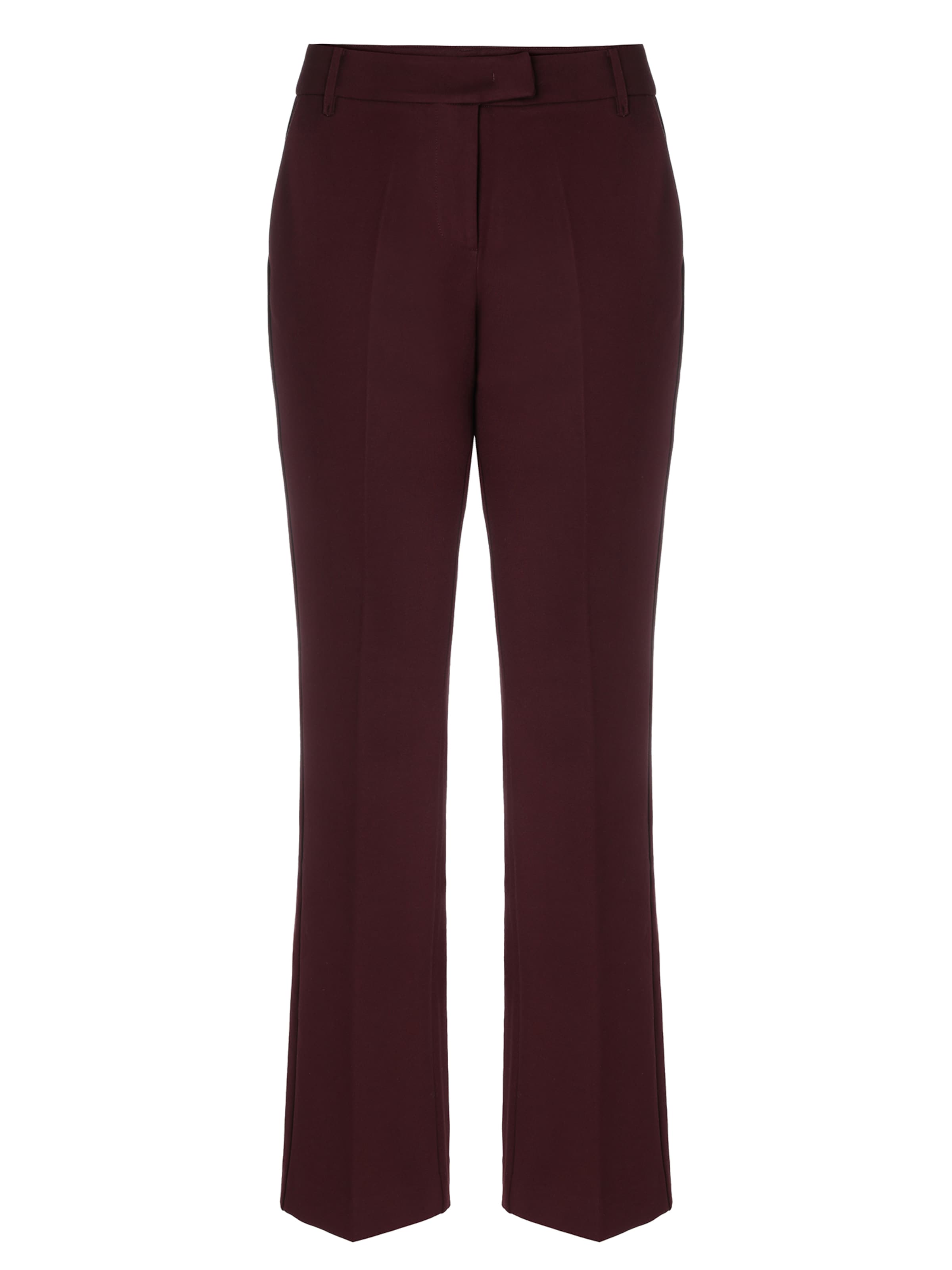 Pantaloni con piega frontale 'Lauranita' di TATUUM in rosso: frontale