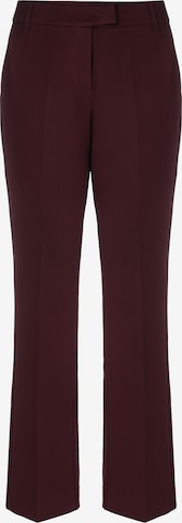 Pantaloni con piega frontale 'Lauranita' di TATUUM in rosso: frontale
