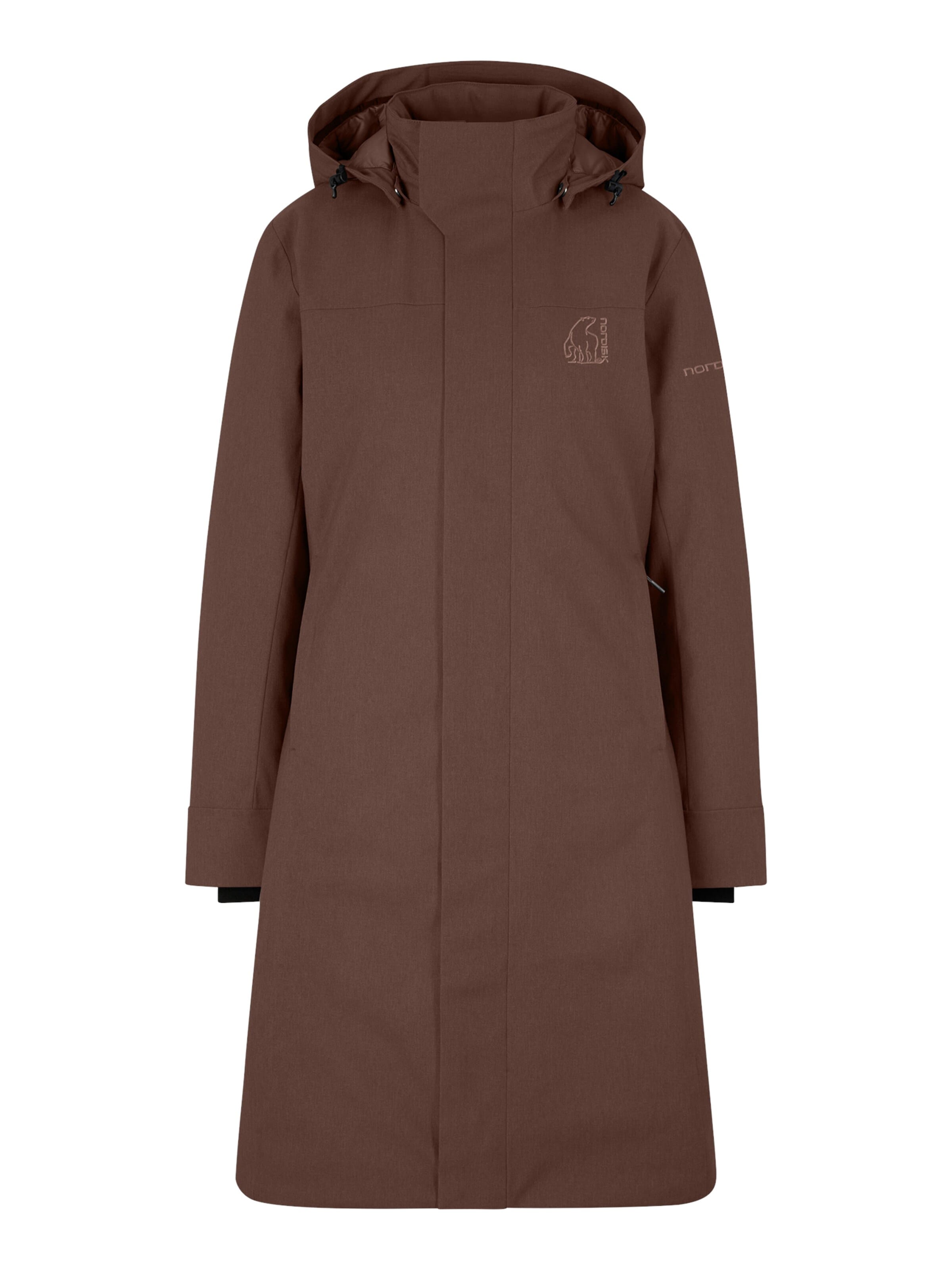 NORDISK Winter Coat 'Tana' in Beige: front
