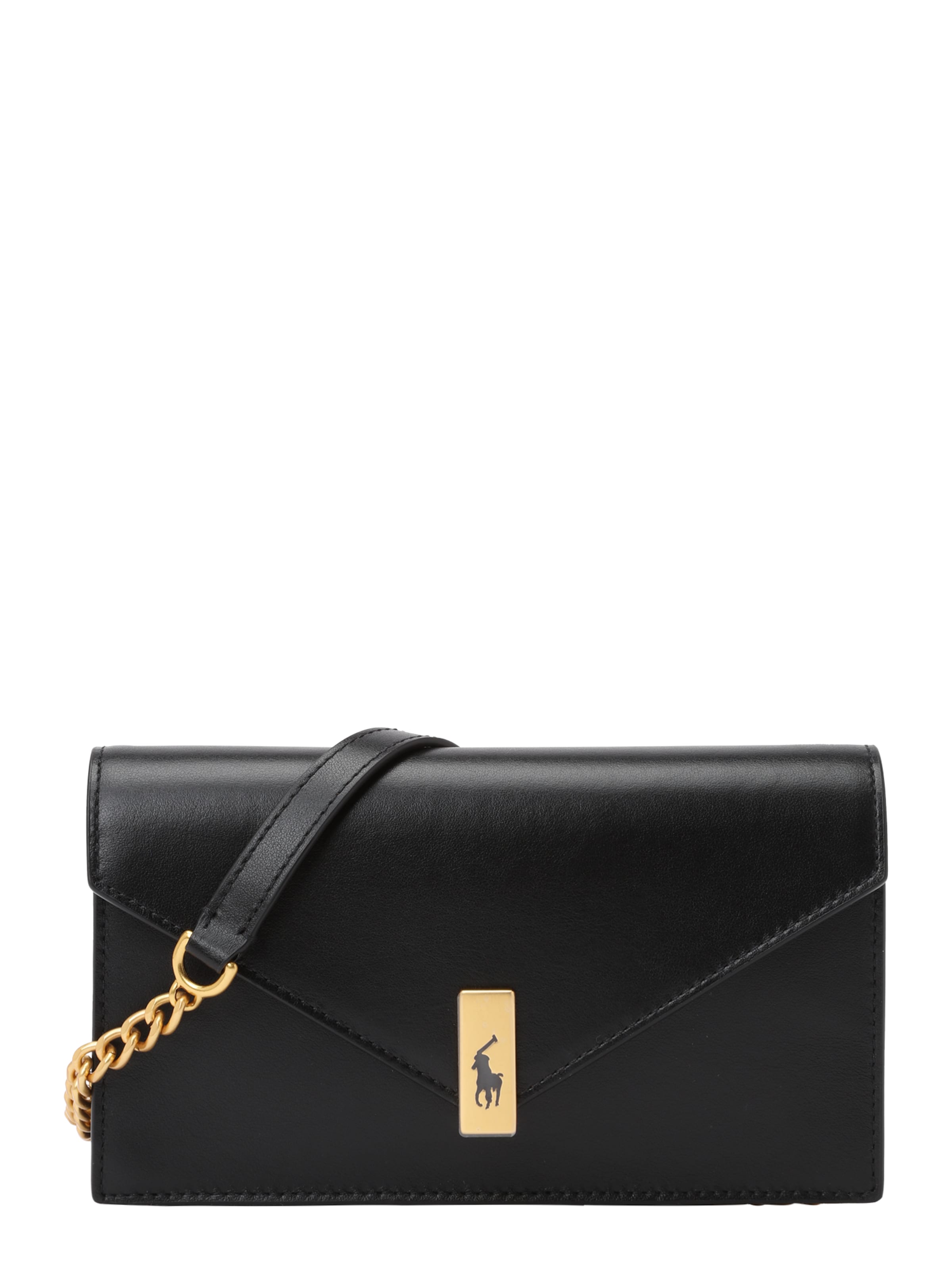 Pochette Polo Ralph Lauren en noir : devant