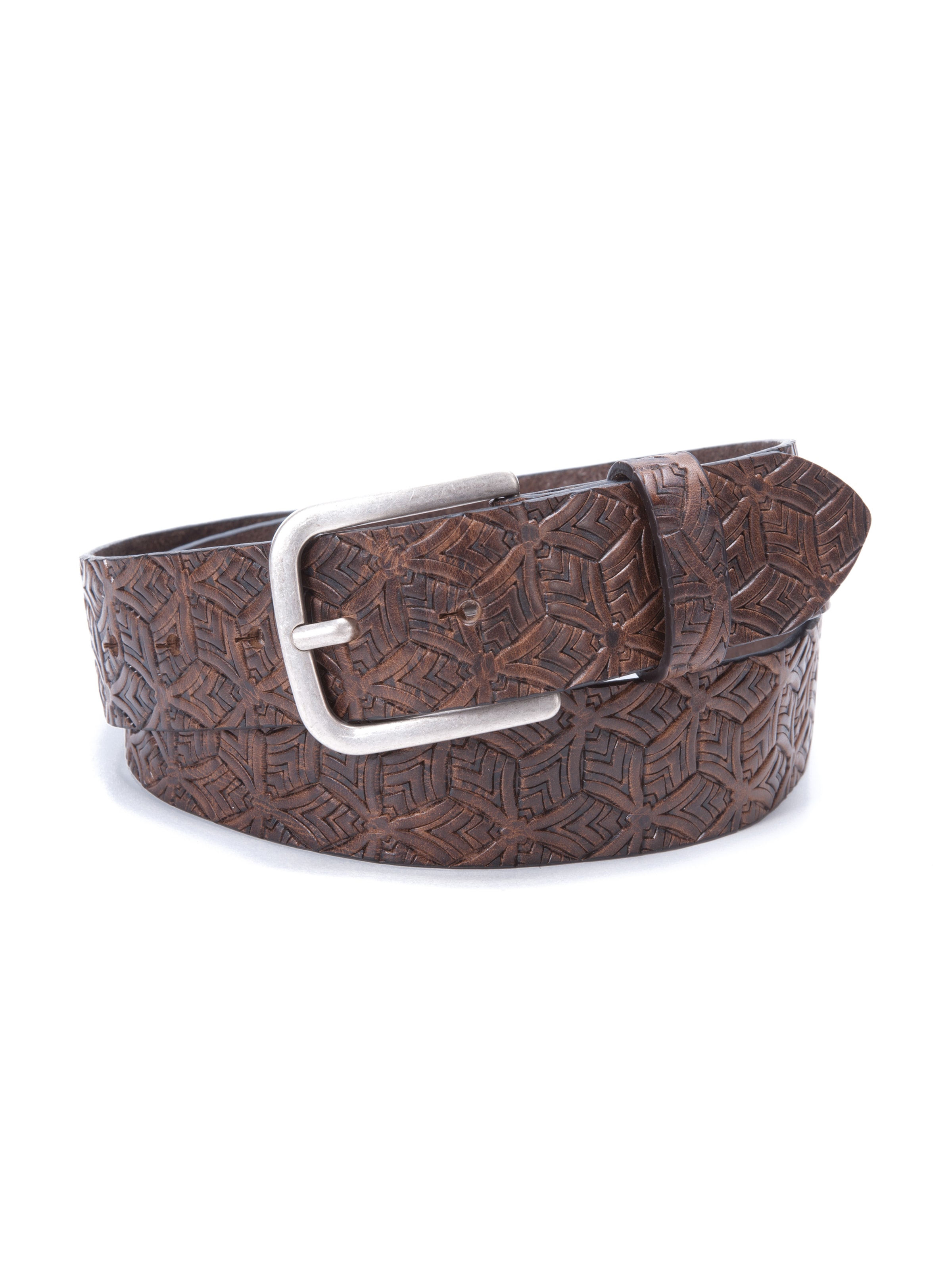 BA98 Wechselgürtel 'Cologne' in Braun: Vorderseite