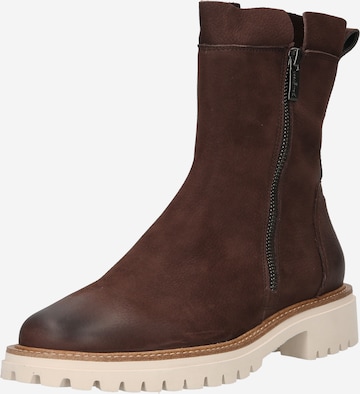 Paul Green Ankle Boots in Brown: front