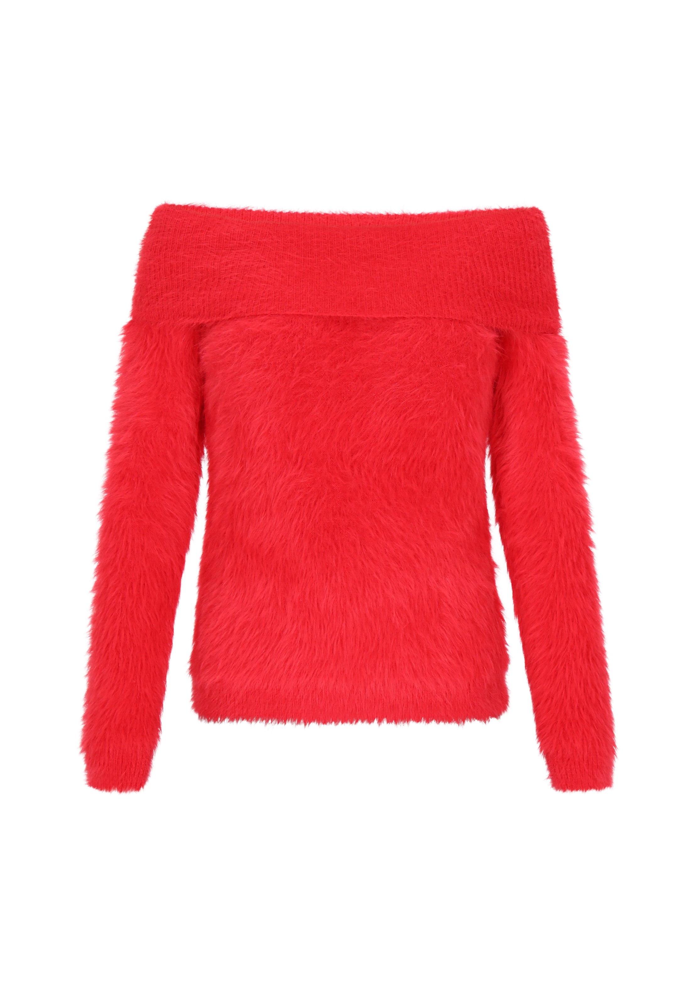 faina Trui in Rood: voorkant