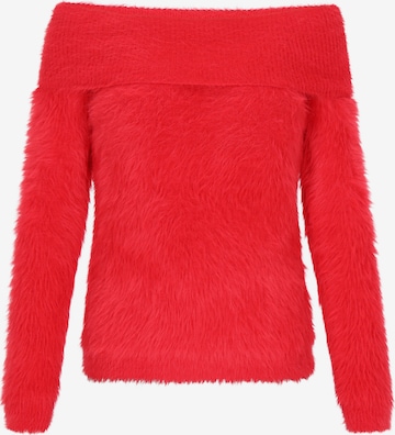 faina Pullover in Rot: Vorderseite