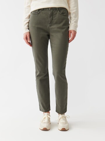 TATUUM Slimfit Jeans 'ROMIKI 2' i grön: framsida