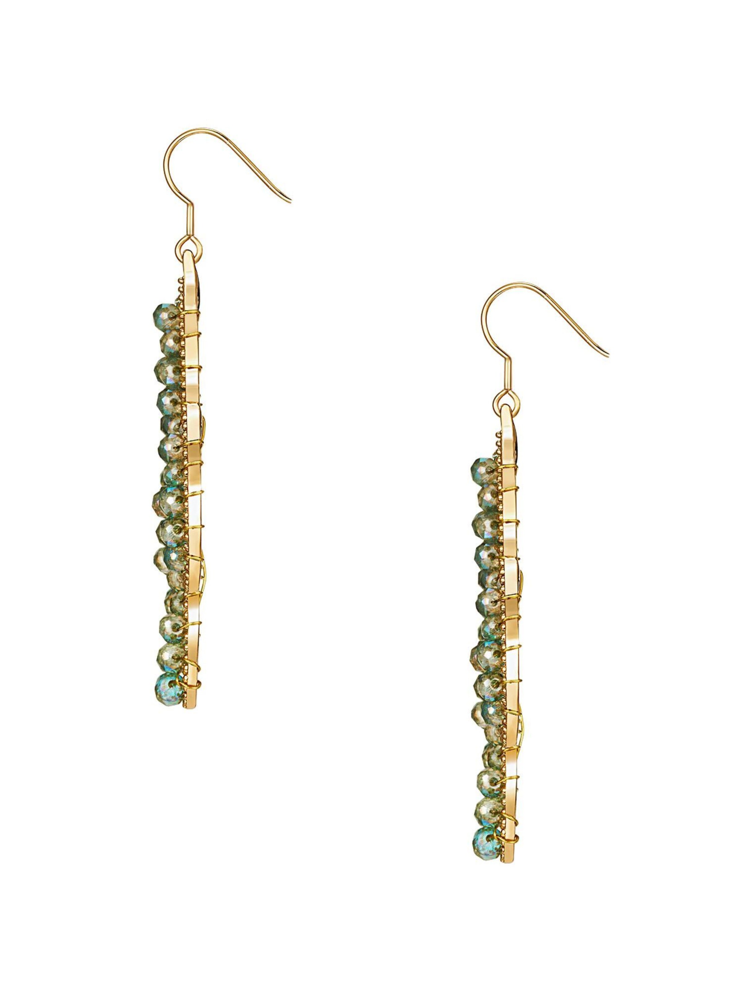 Lulu & Jane Earrings in Green