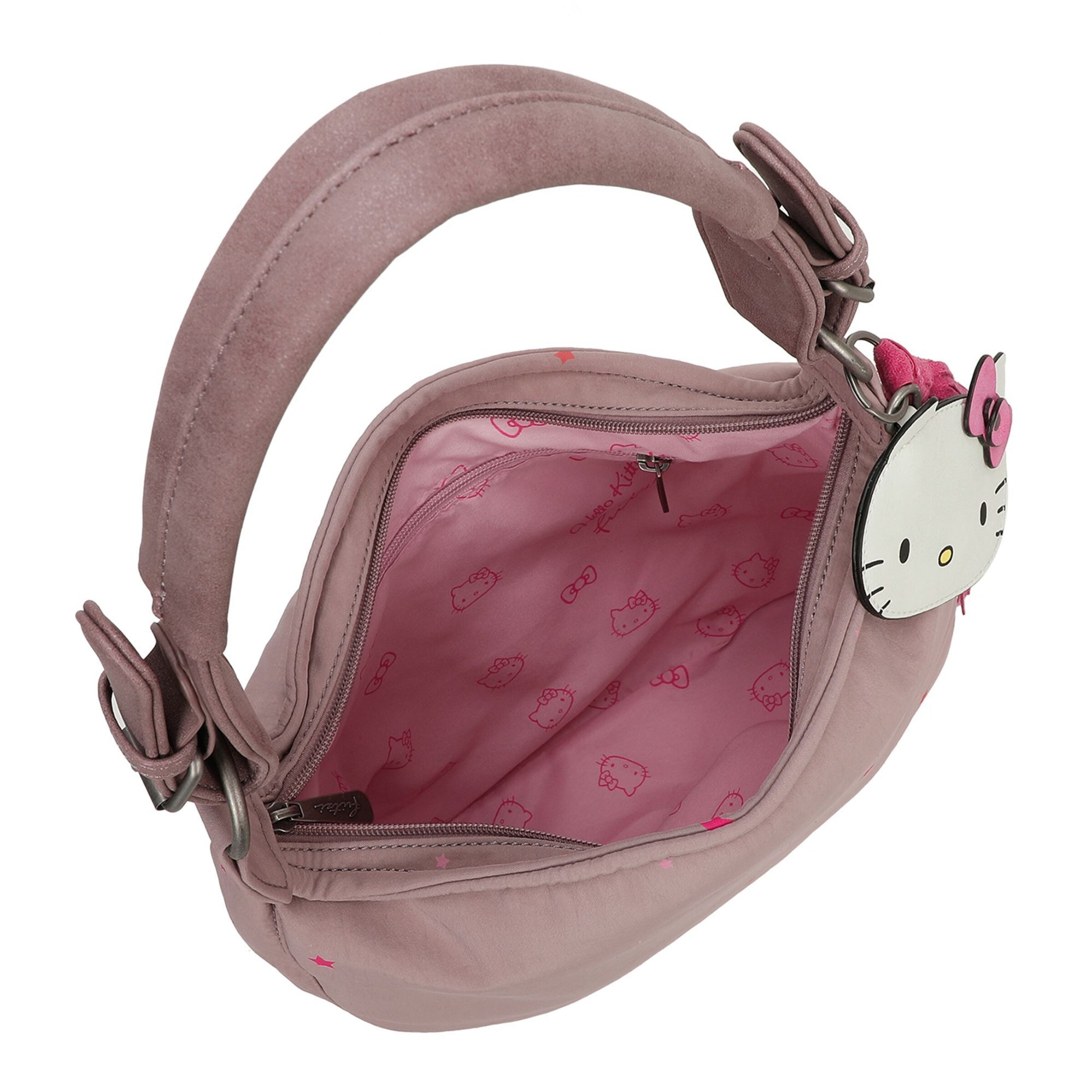 Fritzi aus Preußen Shoulder bag 'Hello Kitty' in Pink
