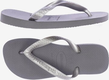 HAVAIANAS Sandals & High-Heeled Sandals in 35 in Silver: front