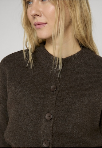 Estelou Knit Cardigan in Brown