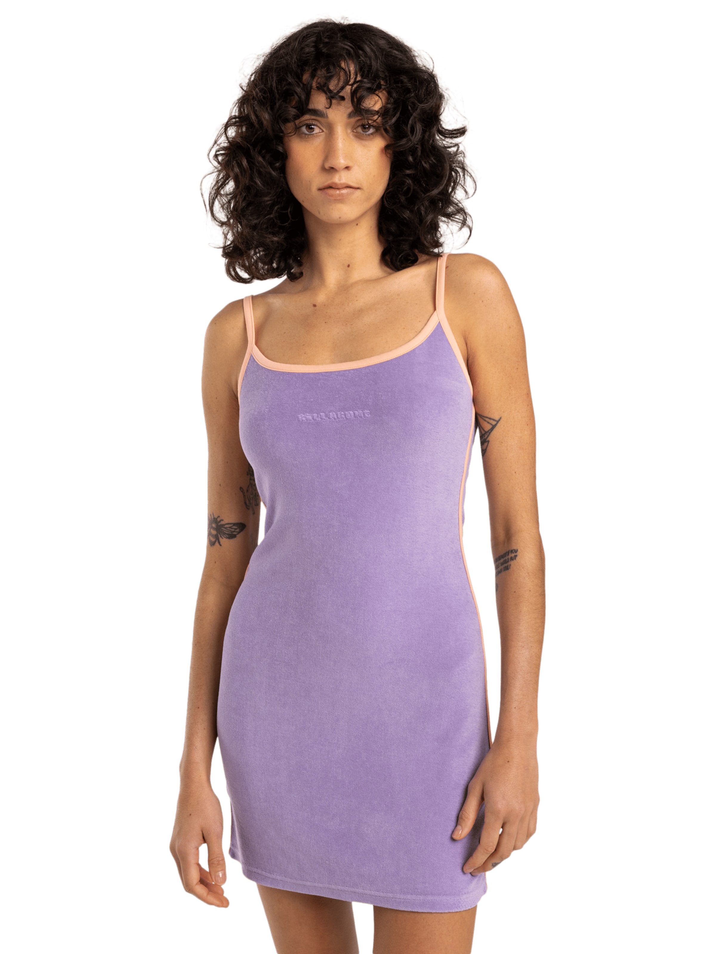 Robes en maille 'Sunkiss' BILLABONG en violet : devant