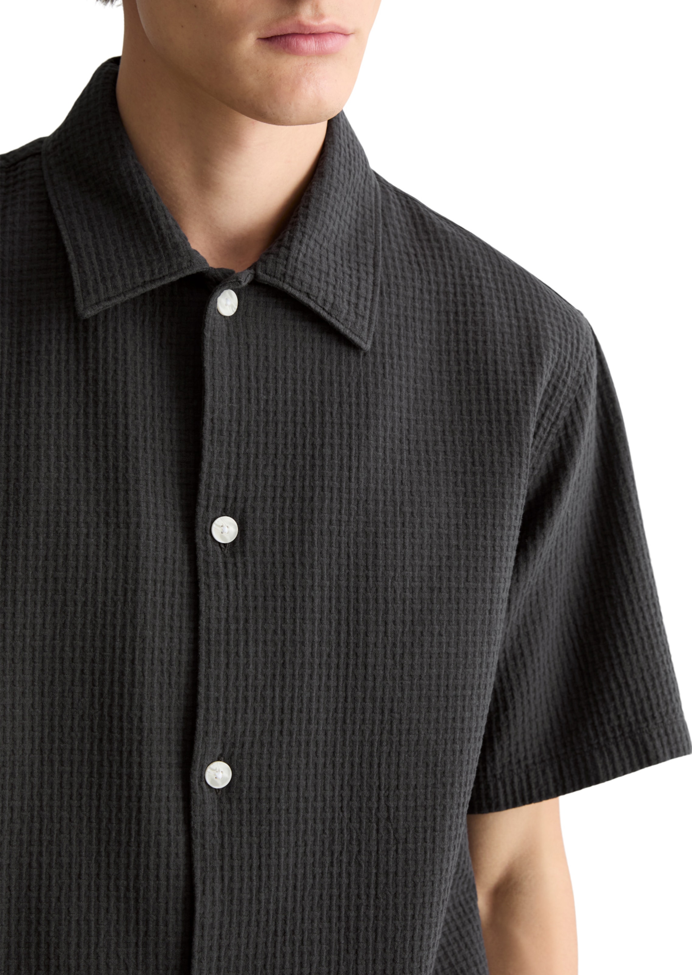 Coupe regular Chemise Marc O'Polo DENIM en gris